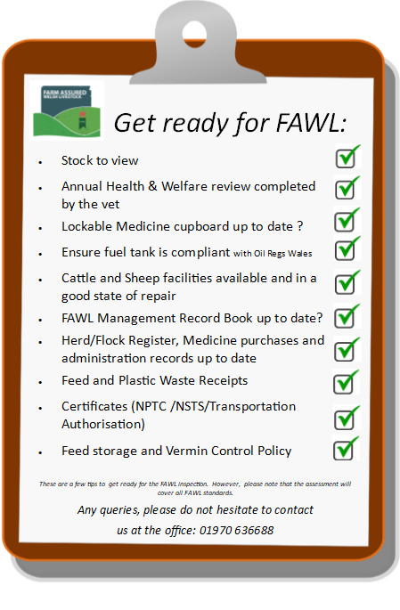 FAWL Checklist